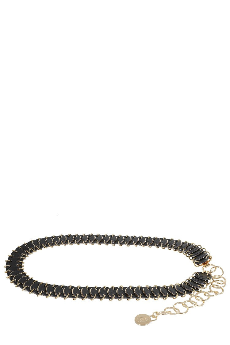 Rabanne Disco-Inspired Gold Belt
