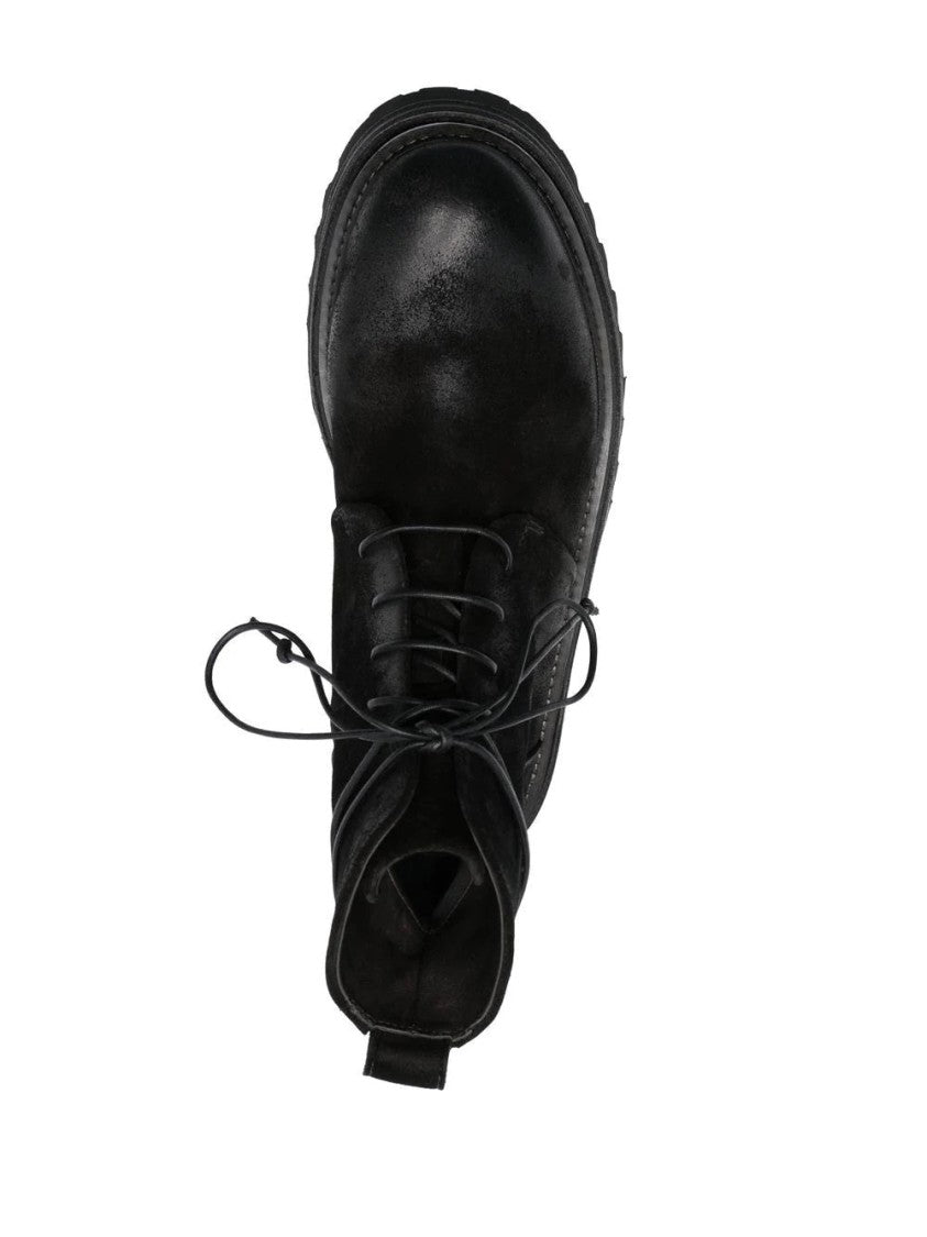 Marsèll Ankle Boots With Lace-Up Closure And Rugged Sole