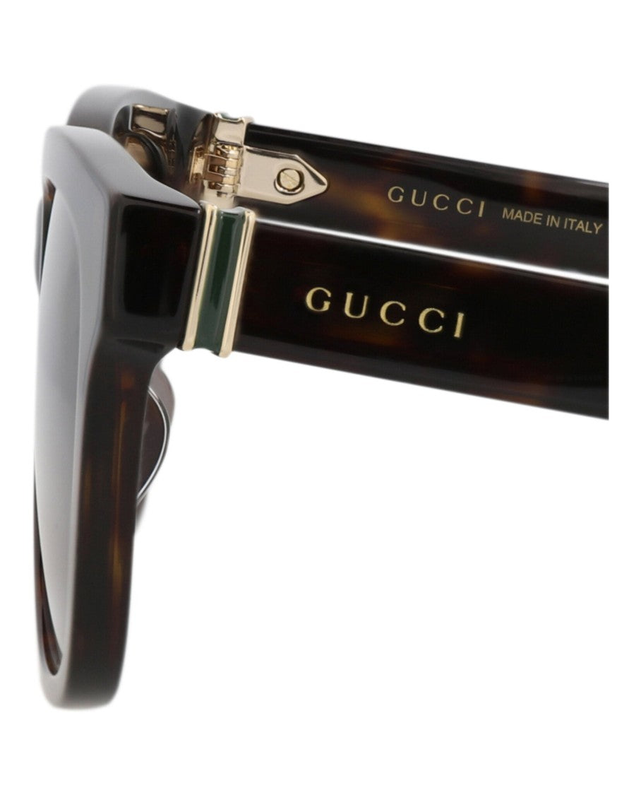 Gucci Square-Frame Recycled Acetate Sunglasses