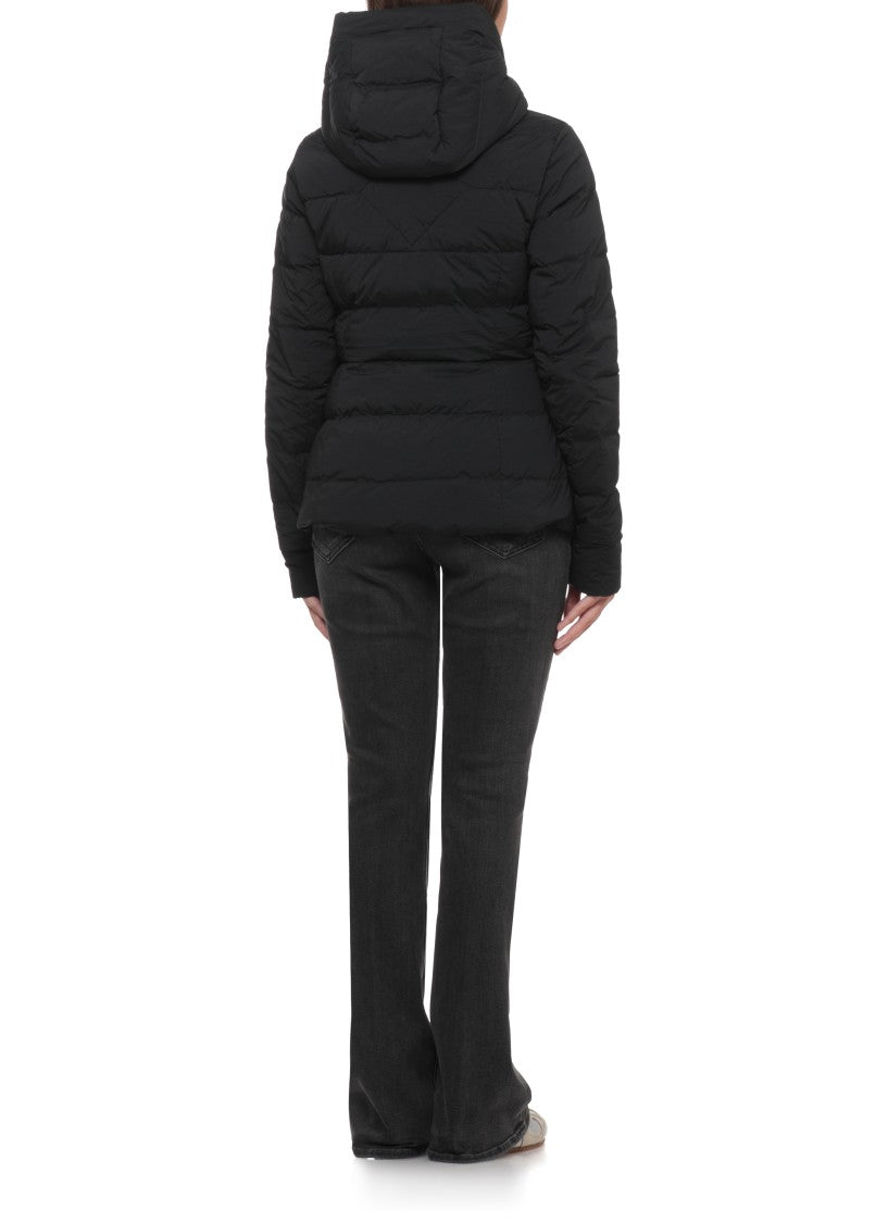 Canada Goose Short Padded Jacket With High Neck And Quilted Design