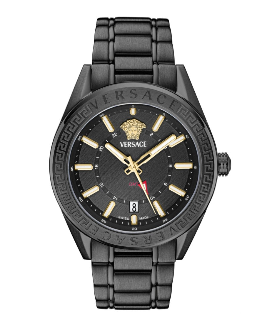 Versace V-Code Gmt Bracelet Watch