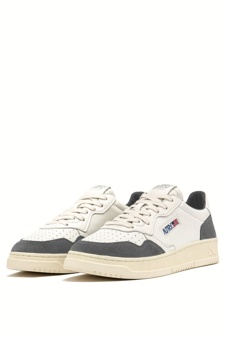 Autry Goat Leather And Suede Bimaterial Sneakers