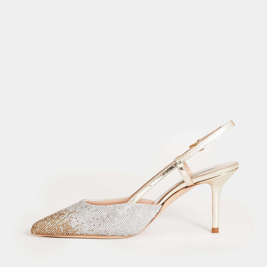 Ninalilou Slingback Strass 75Mm Heel Pumps