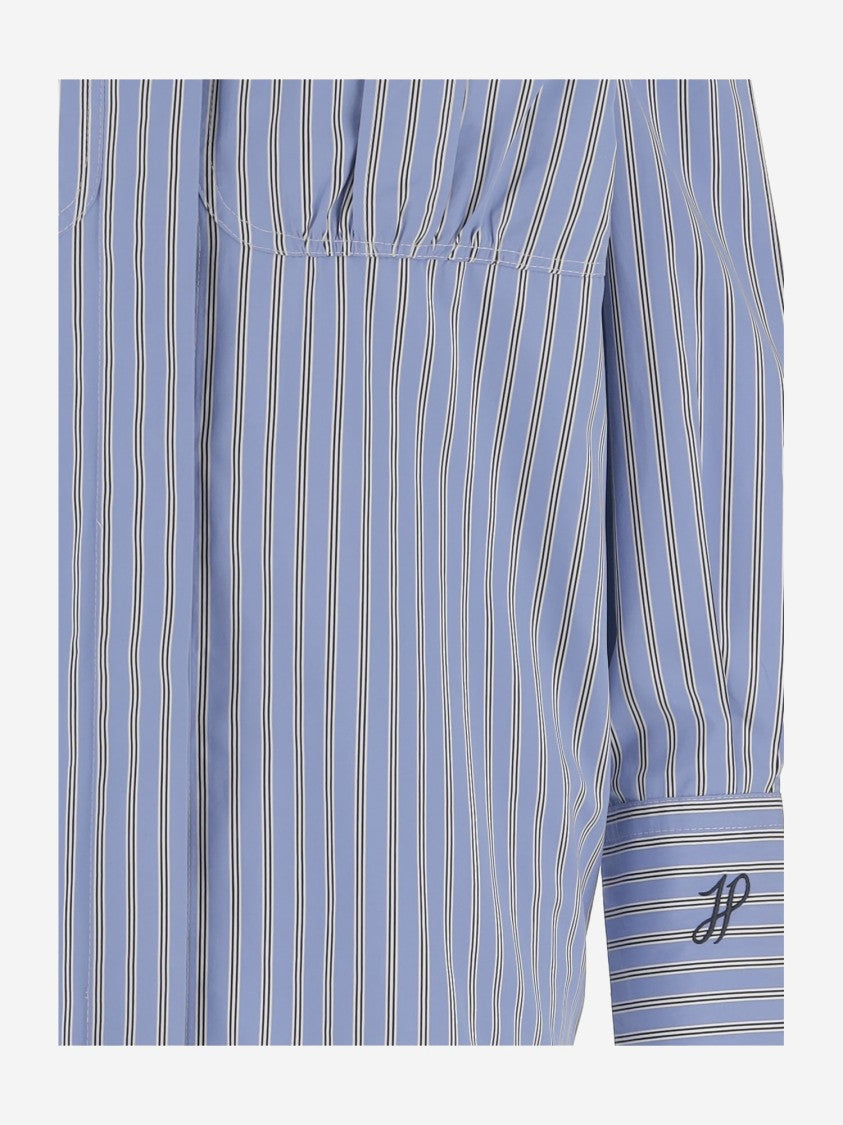 Patou Cotton Shirt With Striped Pattern