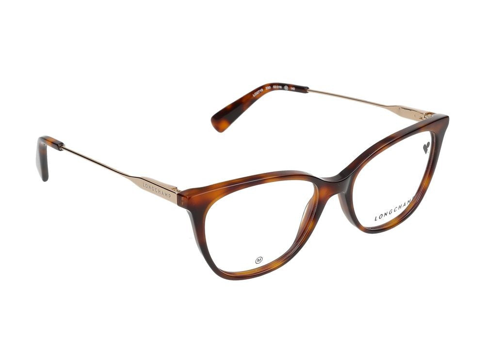 Longchamp Havana Lo2719 Acetate Cat-Eye Eyeglasses