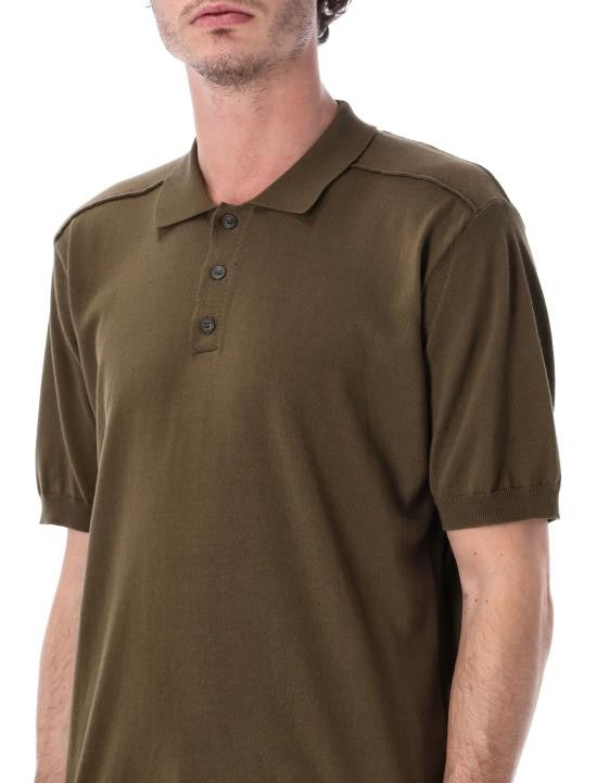 C.P. Company Short-Sleeved Polo Shirt With Classic Collar And Relaxed Fit