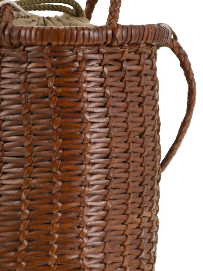 Dragon Lina Mini - Woven Leather Bag