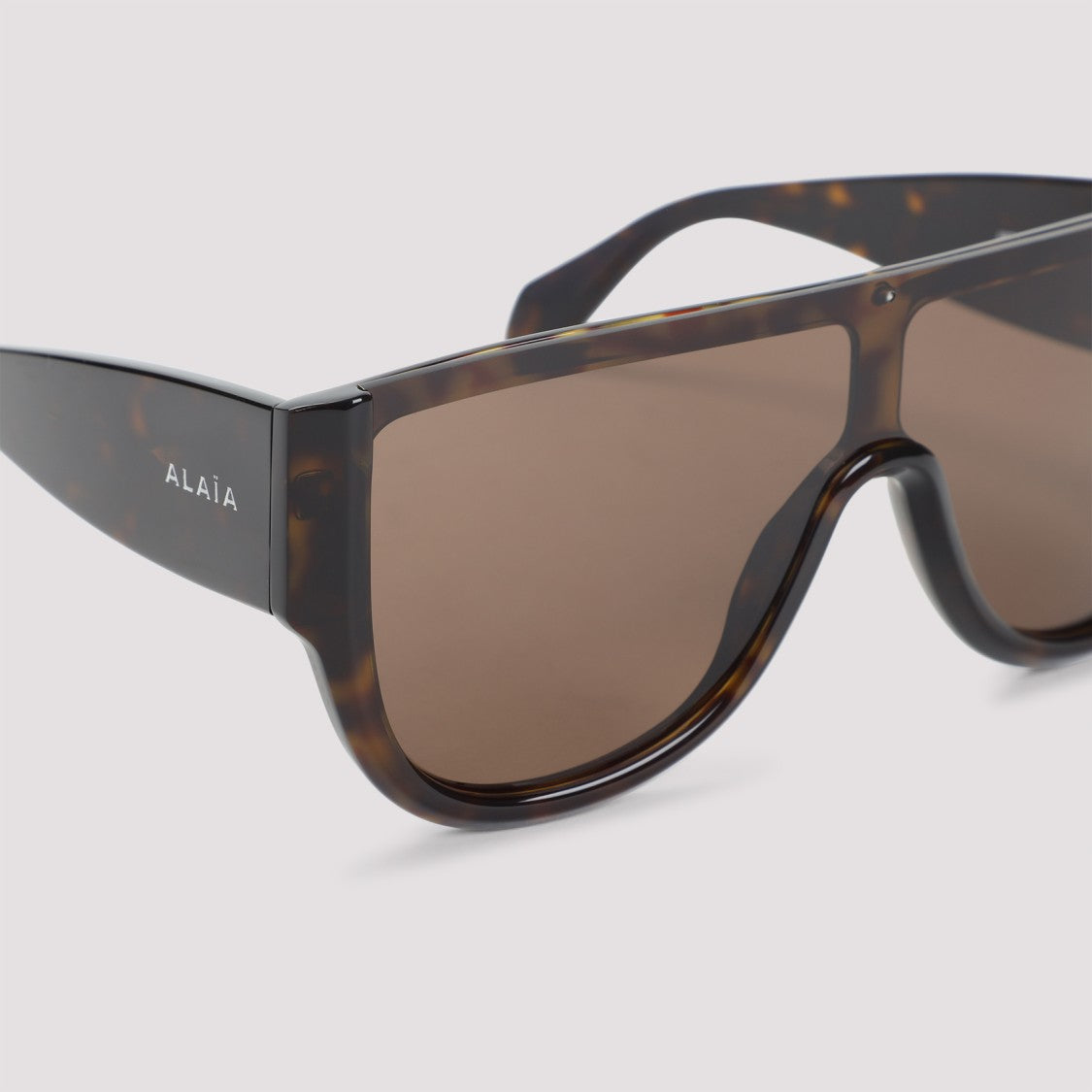 Alaïa Eyewear Havana Brown Acetate Sunglasses