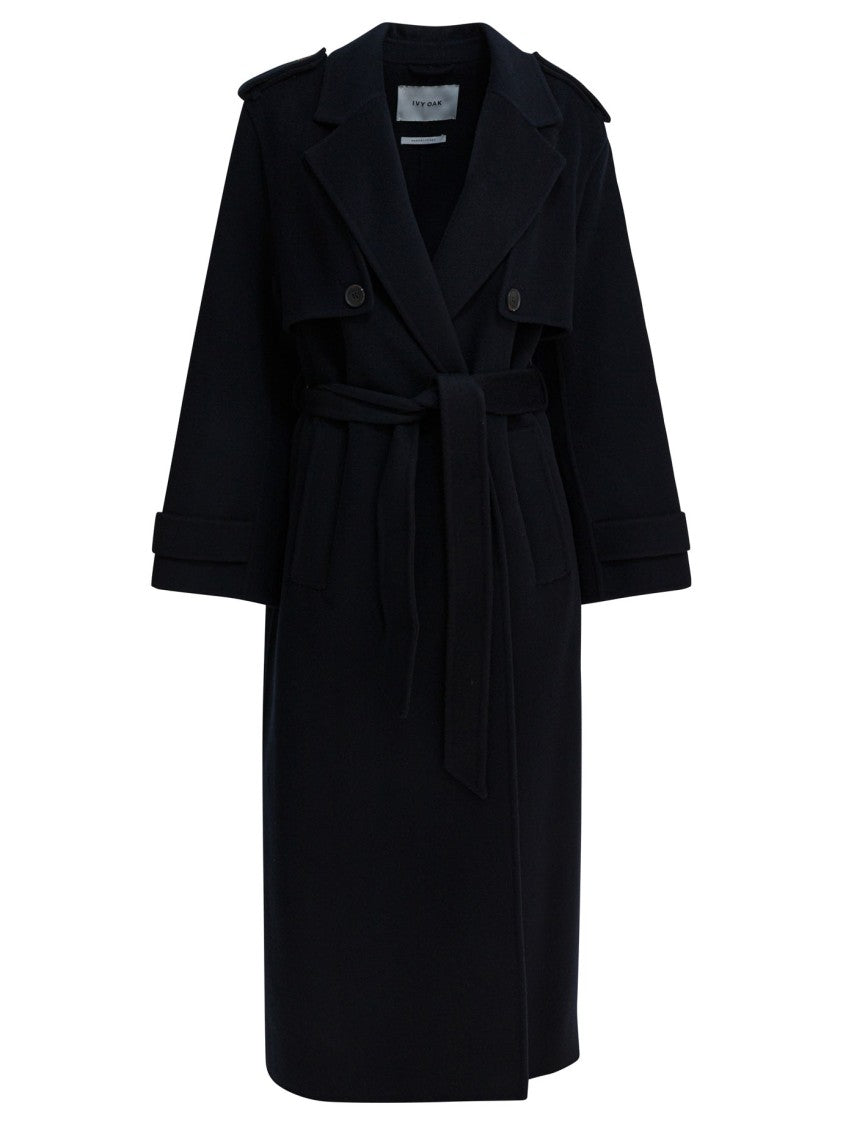 Ivy & Oak Classic Trench Coat With Belted Waist
