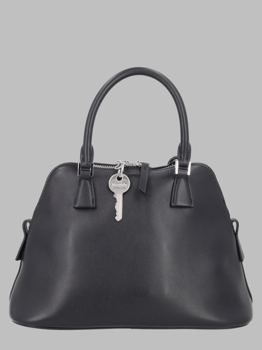 Maison Margiela Black Mini Bovine Leather Tote Bag