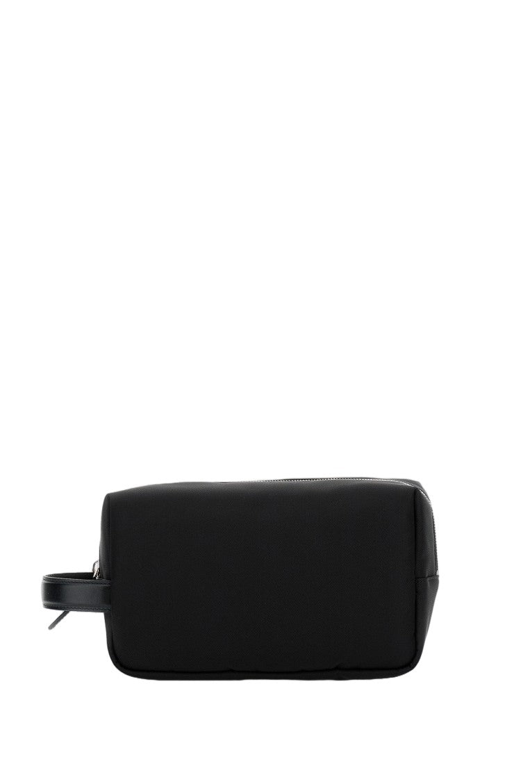 Givenchy Rectangular Technical Fabric Toiletry Pouch With Signature Embossing