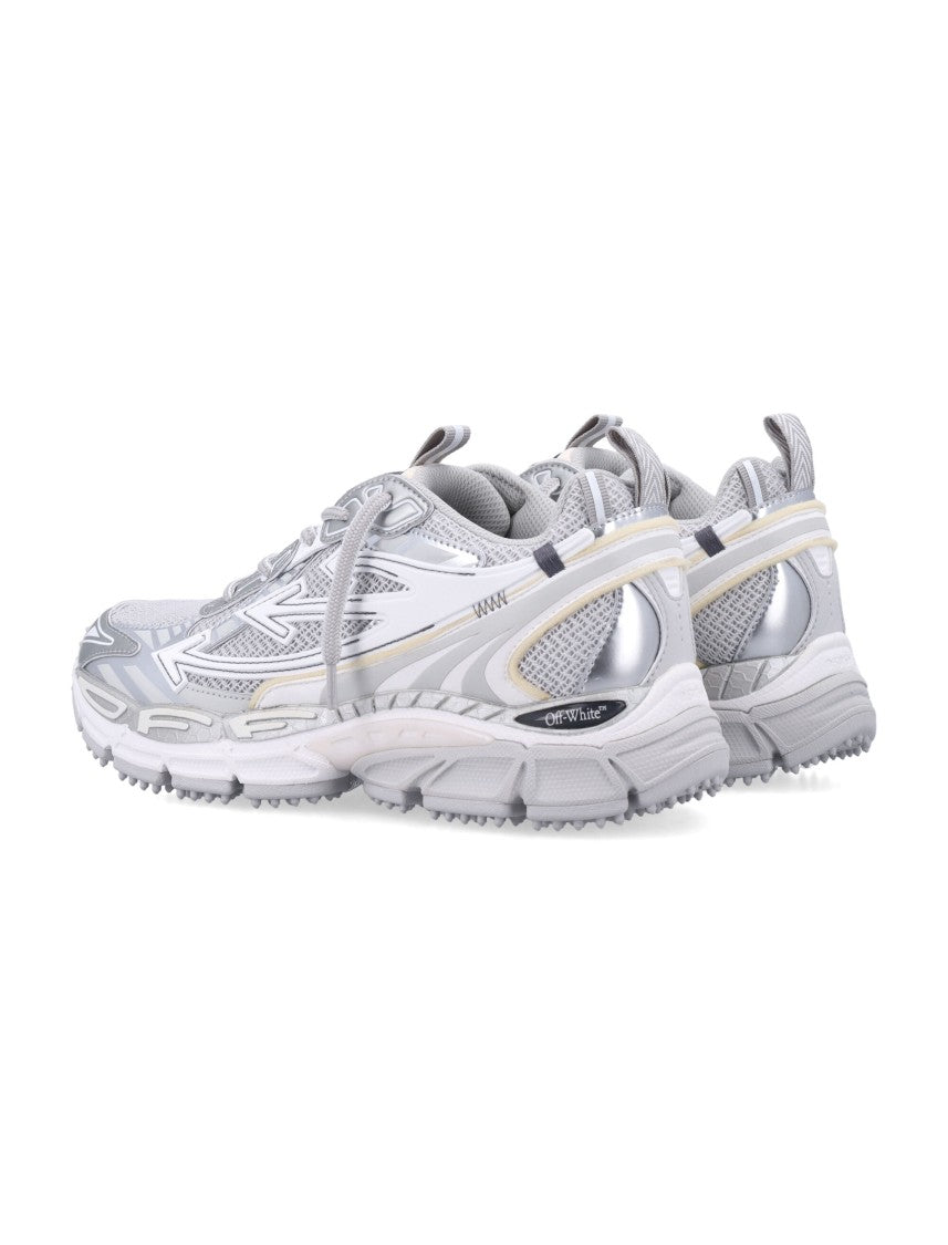 Off-White Reflective Be Right Back Layered Chunky Sole Sneakers