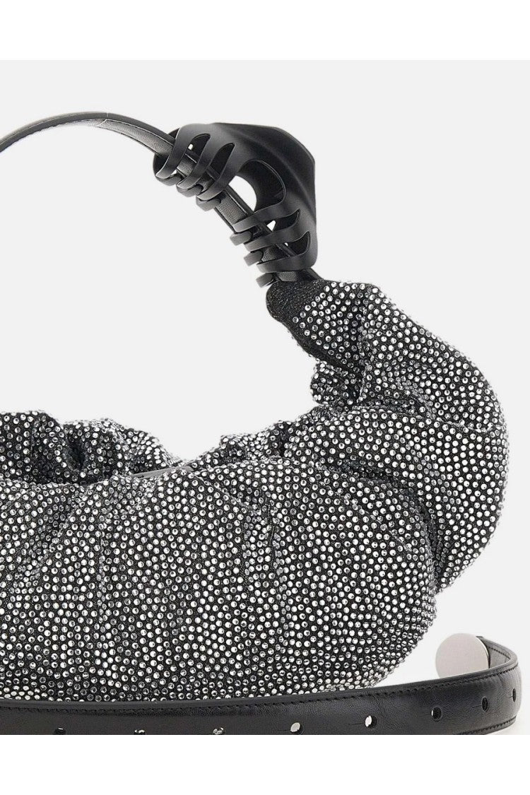 Diesel Black Leather Shoulder Bag