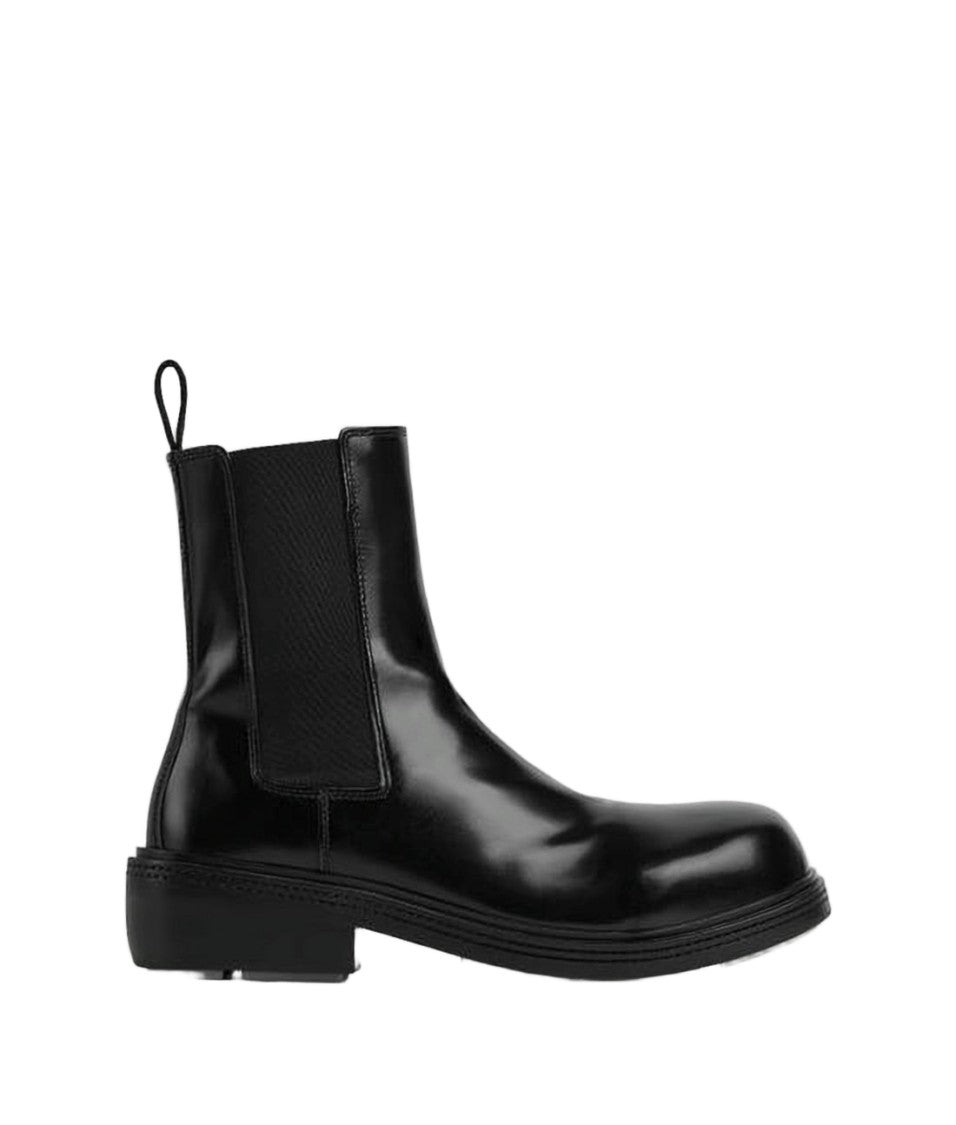 Bottega Veneta Polished Leather Slip-On Boots