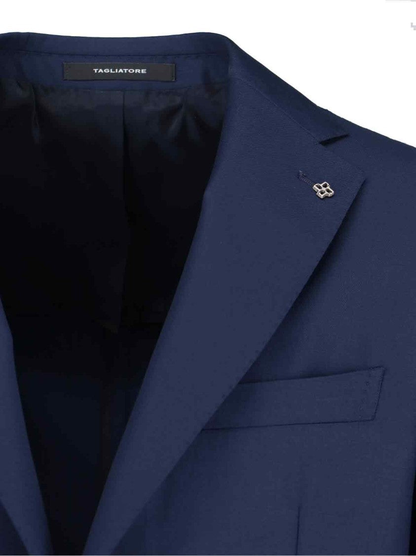 Tagliatore Single-Breasted Cutter Suit – Blue