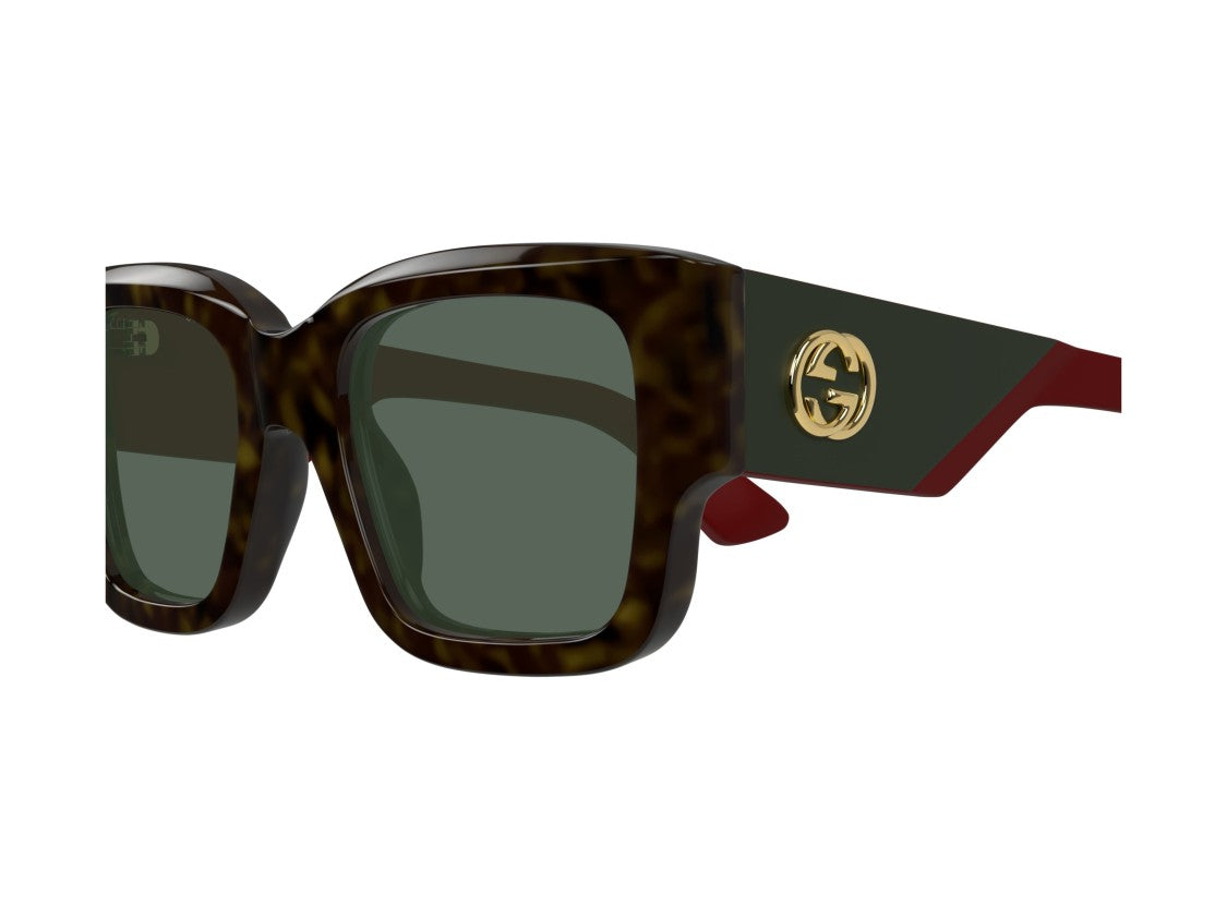 Gucci Gg1663s Tortoiseshell Oversized Square Sunglasses