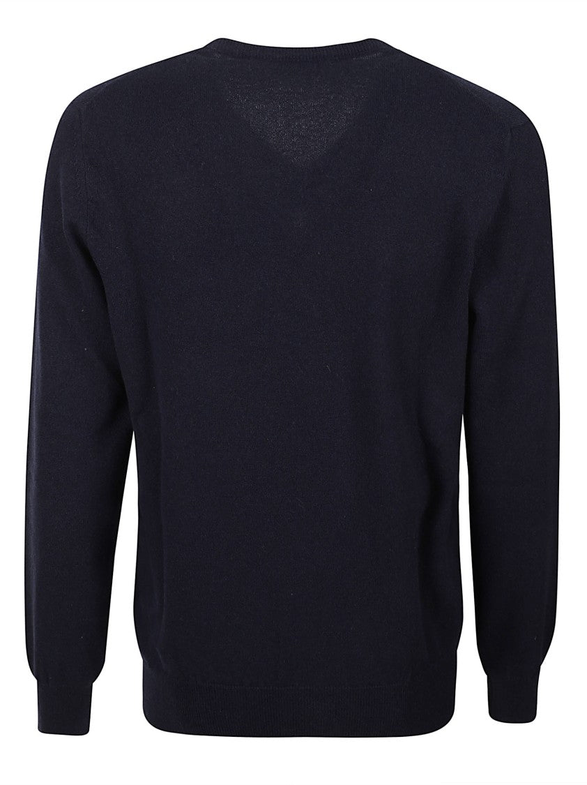 Piacenza Cashmere Regular Fit V-Neck Cashmere Sweater