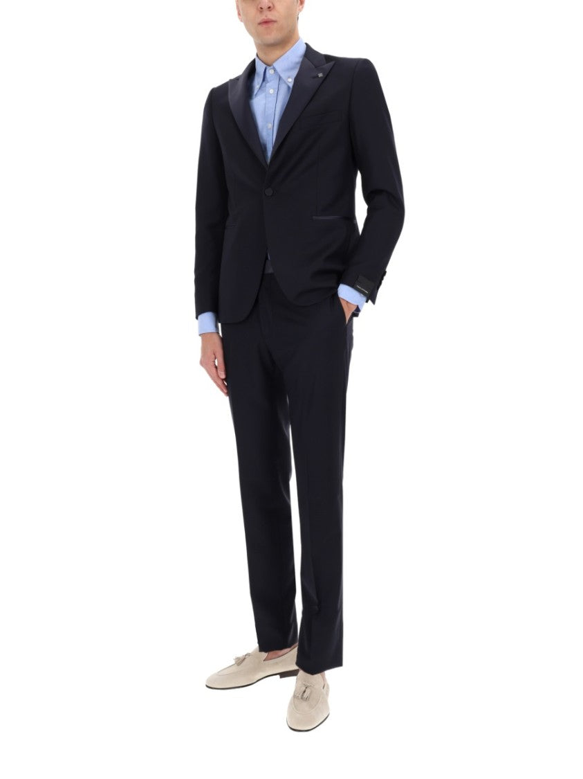 Tagliatore Bruce Tuxedo Virgin Wool Suit