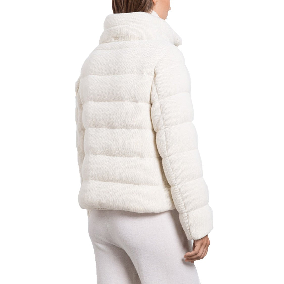 Herno Padded Down Jacket With Horizontal Quilting