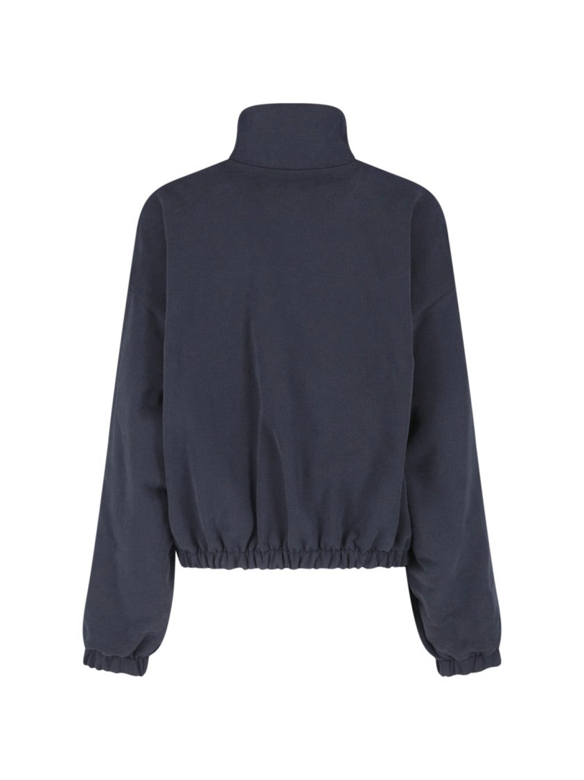 Balenciaga Black High Collar Sporty Jacket