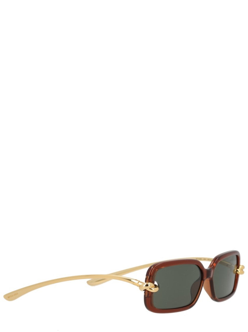 Bottega Veneta Knot Rectangular Sunglasses
