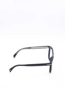 David Beckham Rectangular Acetate Optical Frames With Sleek Black Finish