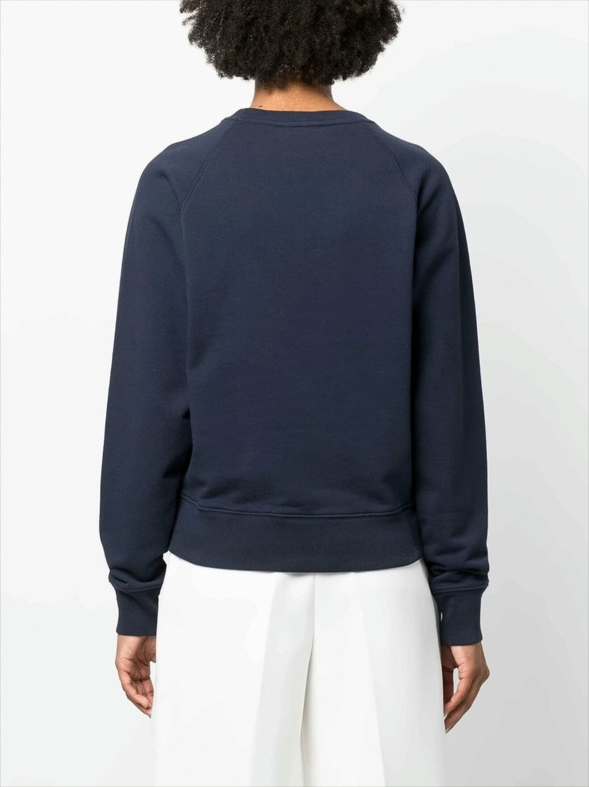 Maison Kitsuné Classic Crew Neck Fox Graphic Sweatshirt
