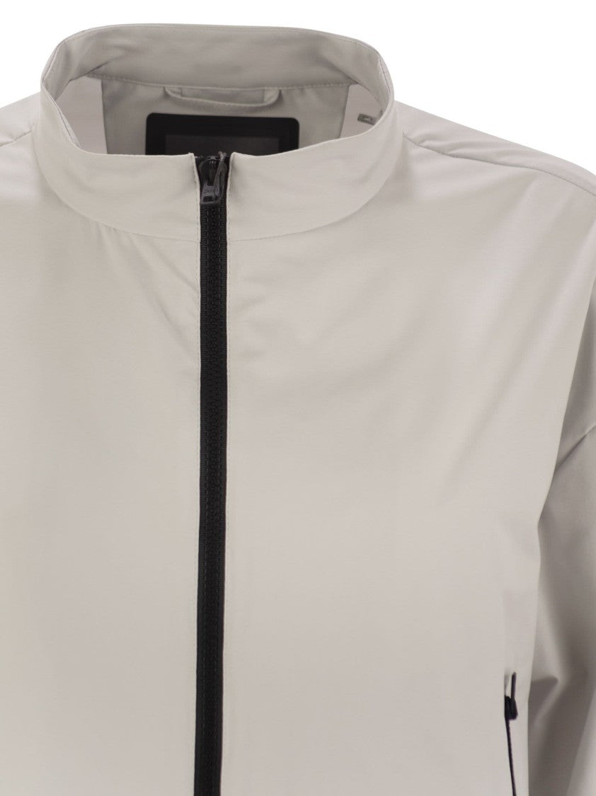 Herno Laminar Bomber Jacket With Zip