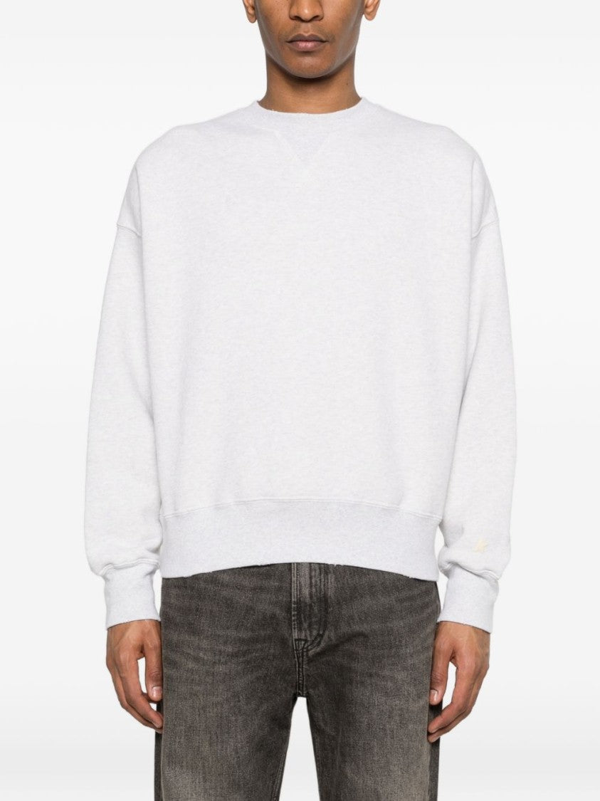 Golden Goose Embellished Back Silk-Blend Sweater