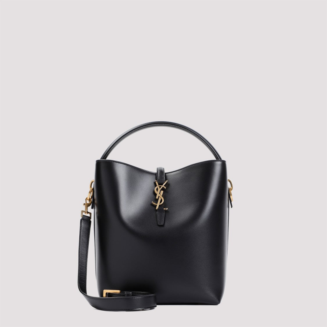 Saint Laurent Black Calf Leather Handbag