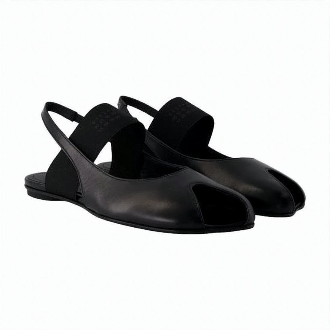 Mm6 By Maison Margiela Slingback Sandals With Split-Toe Design And Elastic Strap