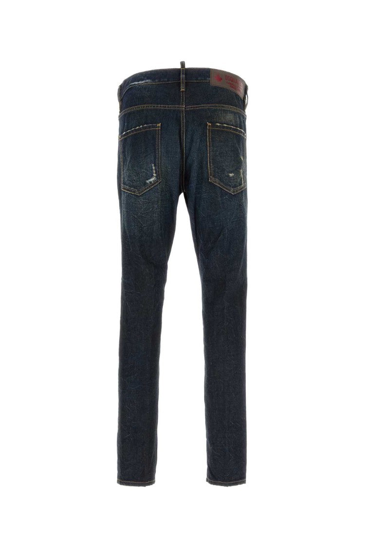 Dsquared2 Slim-Fit Denim Jeans With Five-Pocket Design