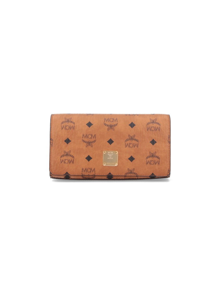 Mcm "Aren" Mini Bag, In Visetos Brown
