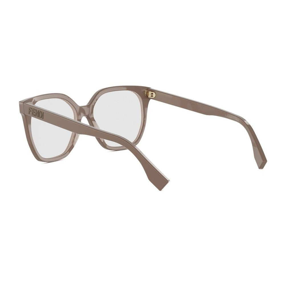Fendi Fe50087i Lettering Square Glasses