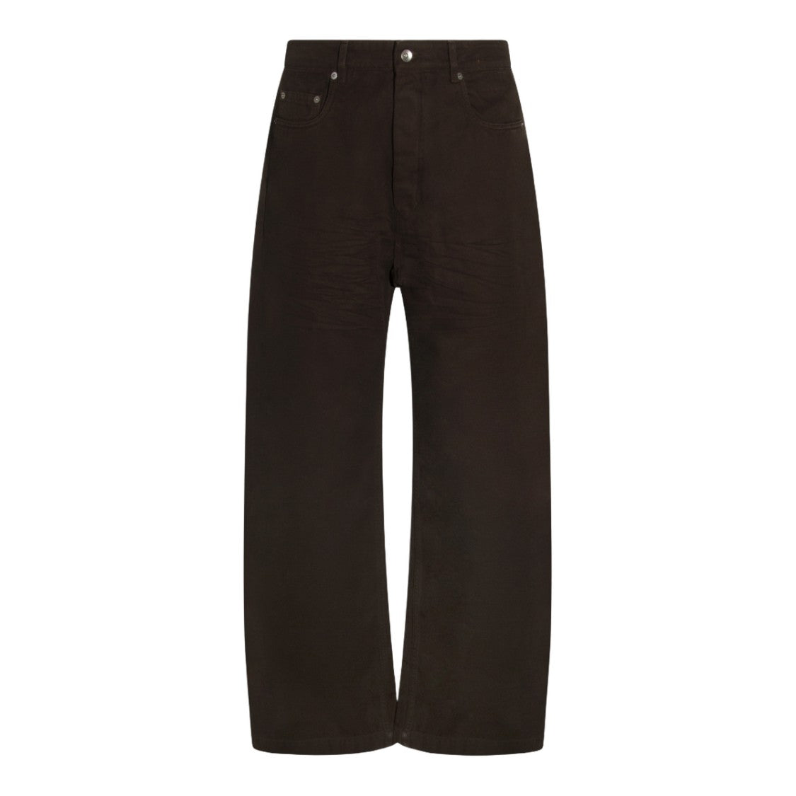 Drkshdw By Rick Owens Wide-Leg Casual Trousers With High Waist