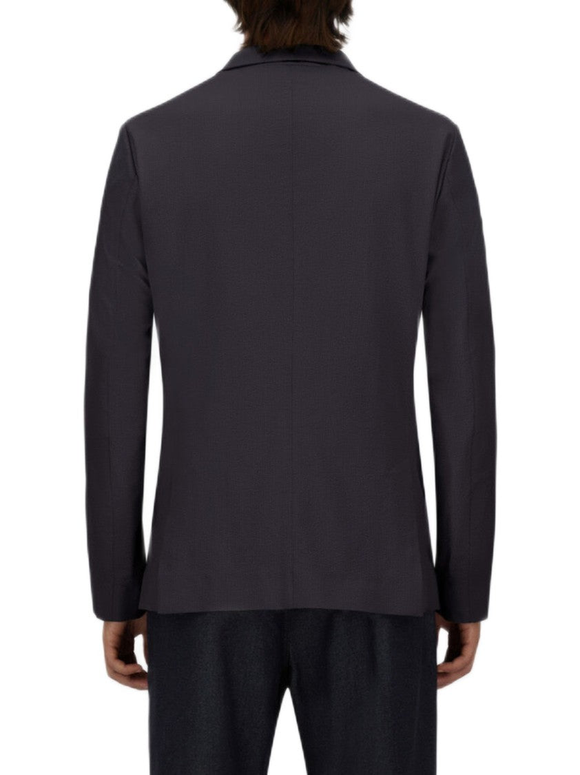 Herno Tailored Regular-Fit Blazer In Fine Virgin Wool