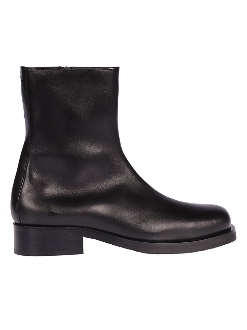 Our Legacy Pointed Leather Ankle Boots