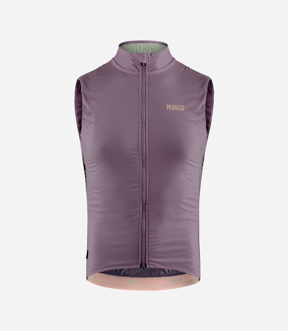 Pedaled Fitted Sleeveless Technical Gilet With Practical Pocket