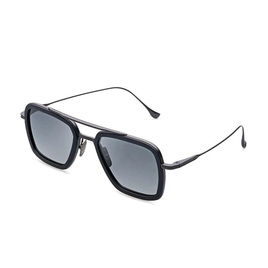 Dita Flight.006 Bold Square Frame Sunglasses With Double Bridge Design