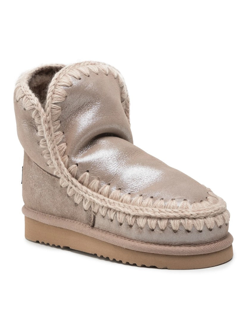 Mou Eskimo 18 Ankle Boots With Plush Sheepskin