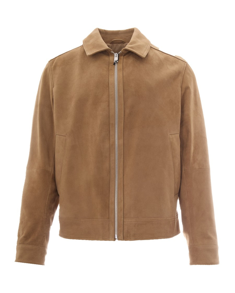 Boss Soft Suede Leather Jacket