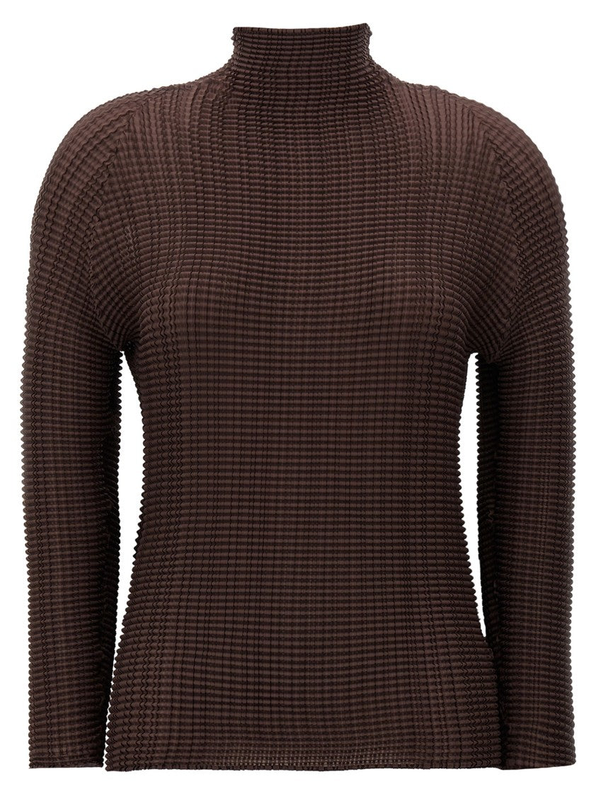 Issey Miyake 'Wooly Pleats-56' Blouse
