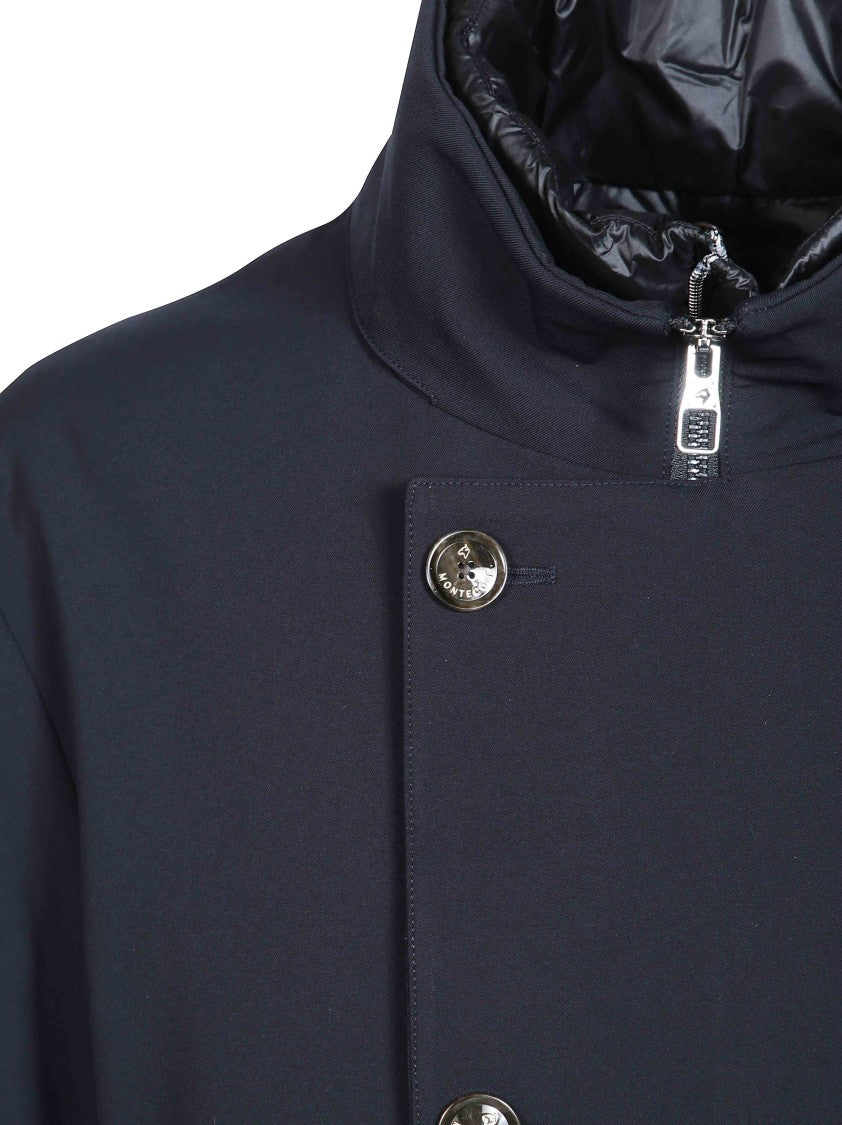 Montecore Double-Breasted High-Collar Jacket