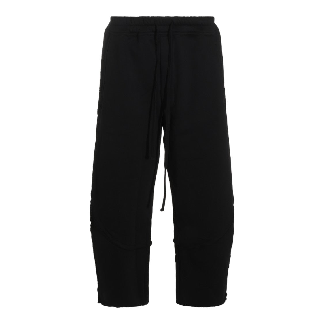 Thom Krom Cropped Relaxed-Fit Trousers With Adjustable Waistband