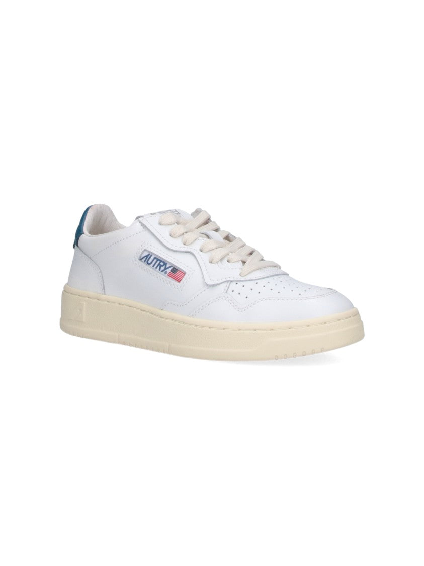 Autry Low-Top White Leather Sneakers