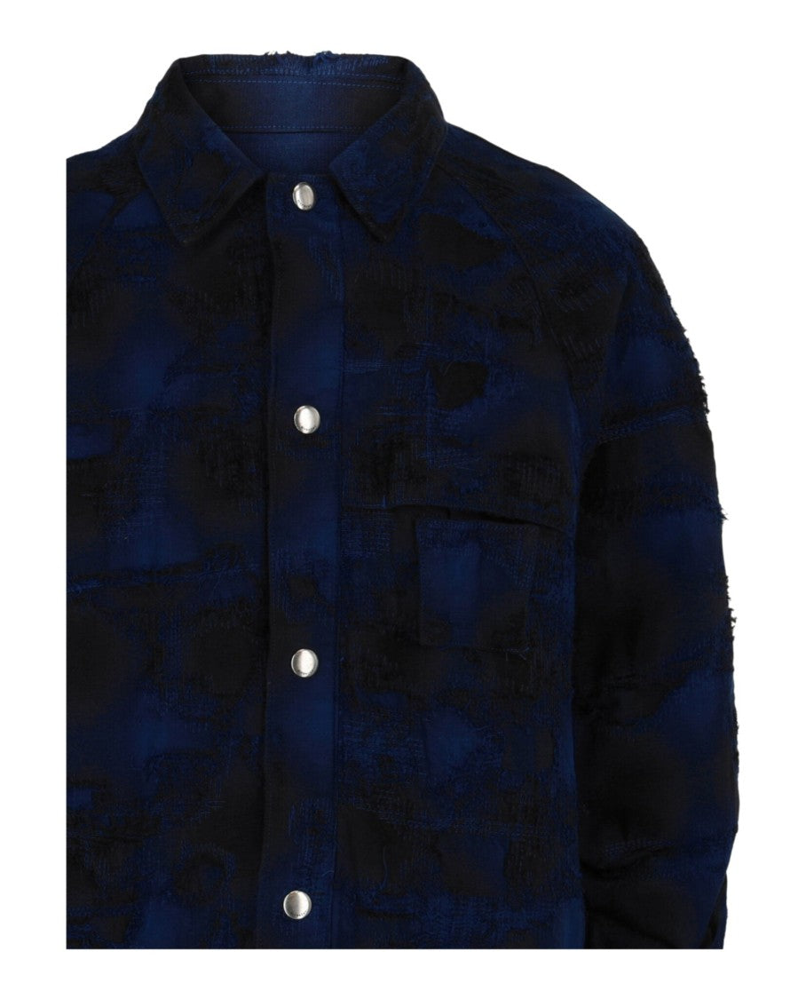 Givenchy Distressed Hi-Low Jacket
