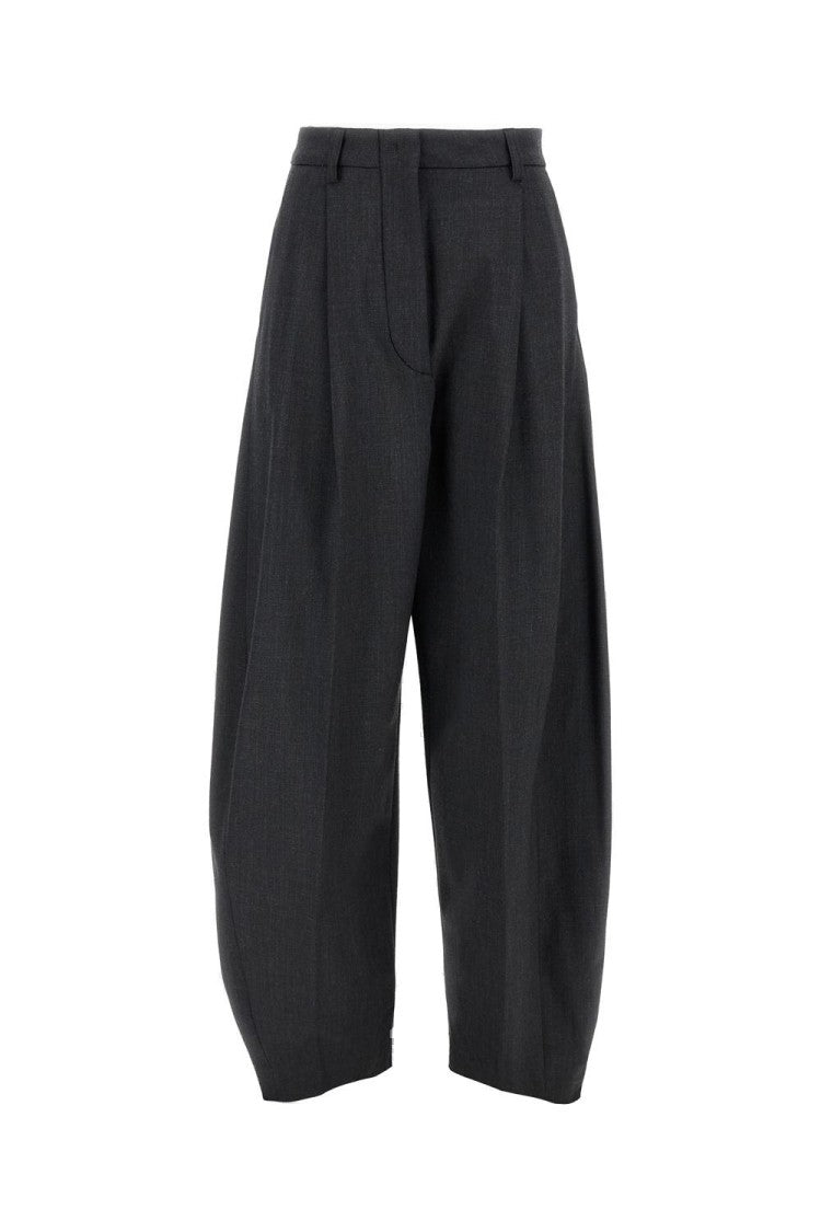 The Latest Tailored Wide Trousers With Pleats