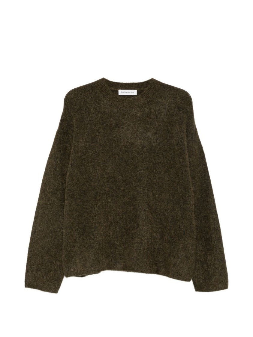 The Frankie Shop Boxy Ribbed Knit Sweater