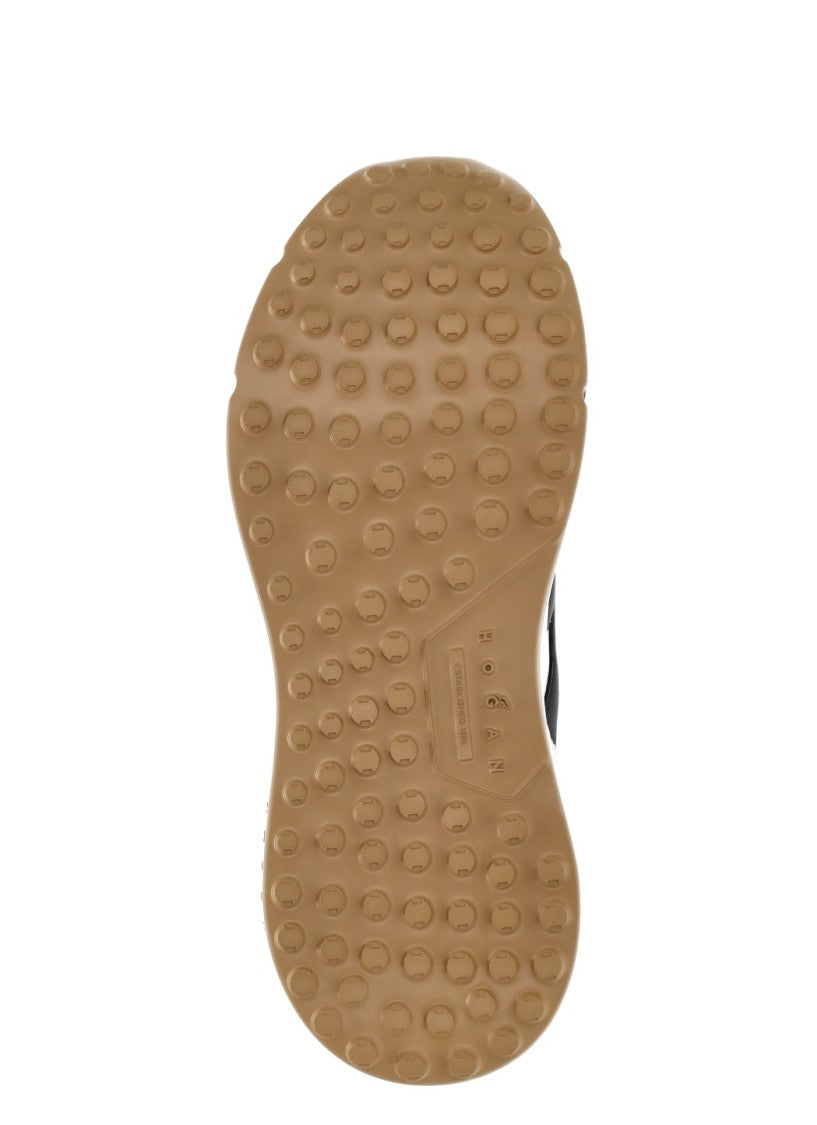 Hogan Low-Top Sneakers With Suede Accents And Iconic Logo