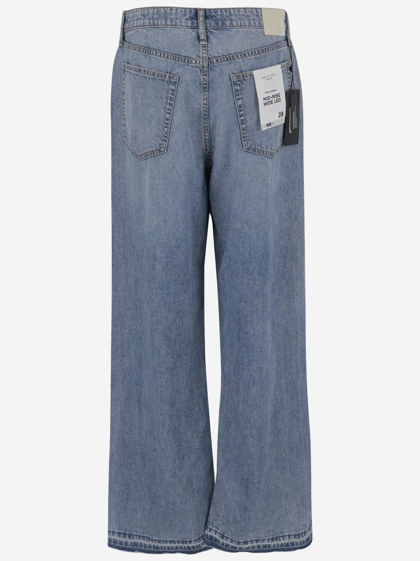 Rag & Bone Cotton Blend Jeans